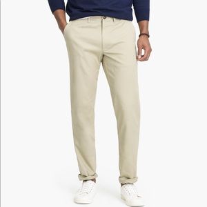 J. Crew Factory Straight-fit flex khaki pant H3186